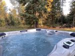 Enjoy relaxing in the Hot tub after hiking, snow shoeing or skiing